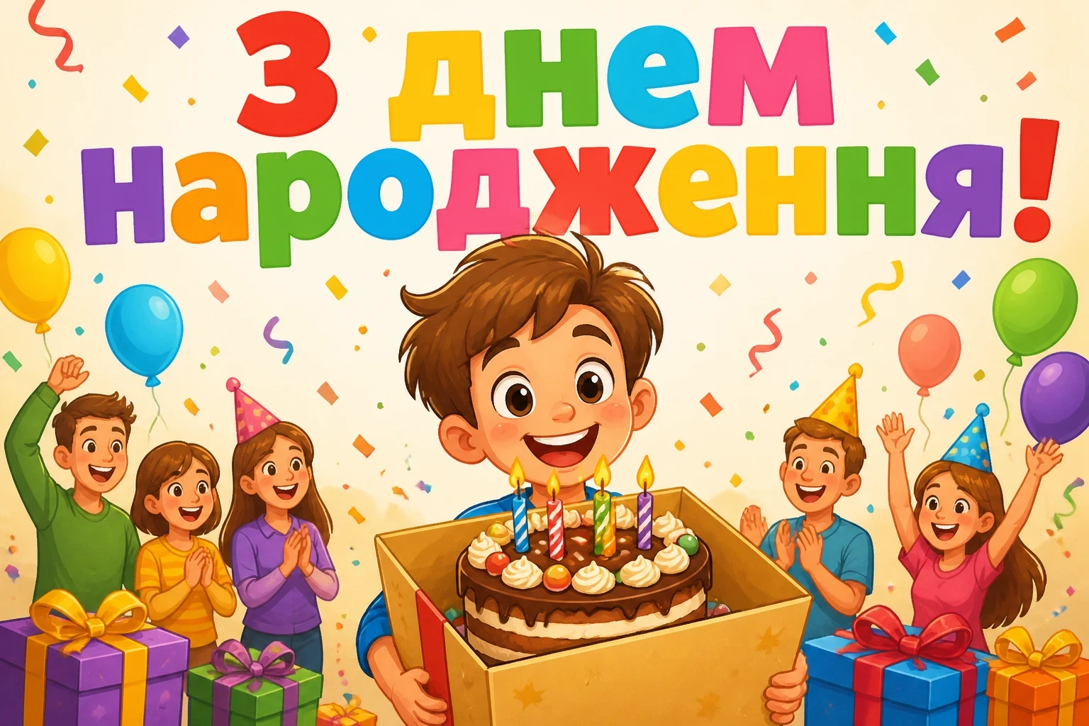 привітання з днем народження похреснику своїми словами