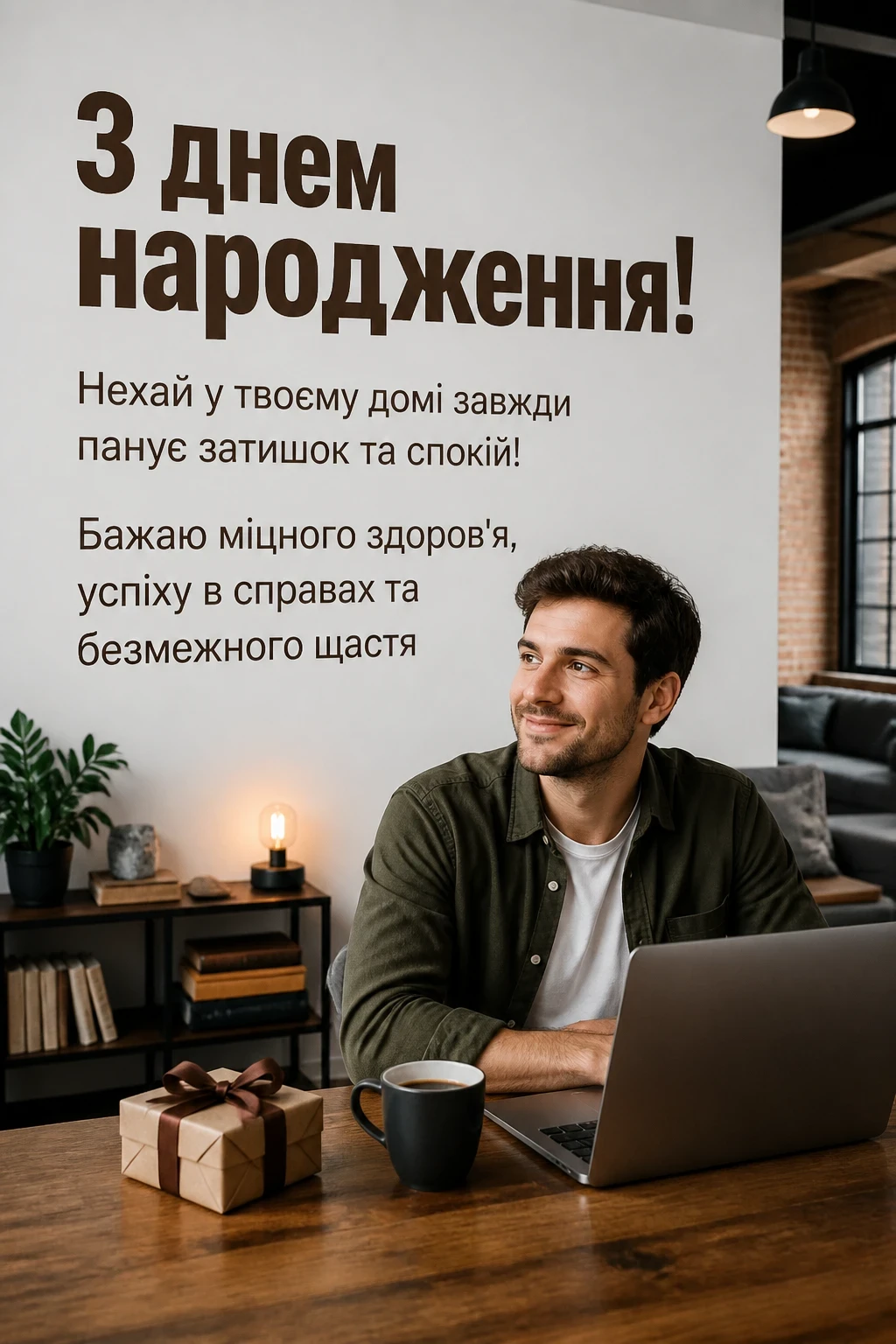 привітання з днем народження похреснику своїми словами