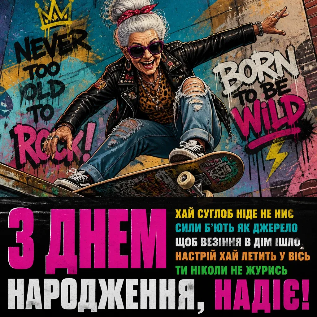 з днем народження надія