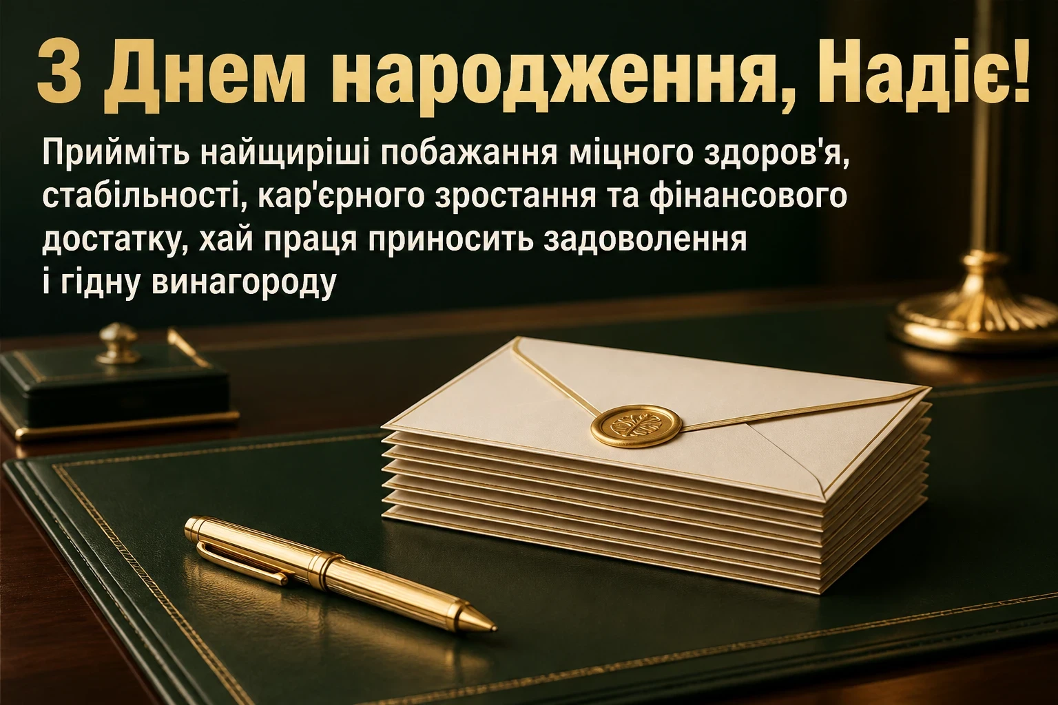 з днем народження надія