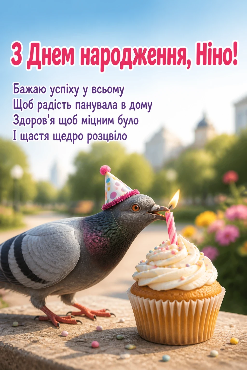 з днем народження ніна