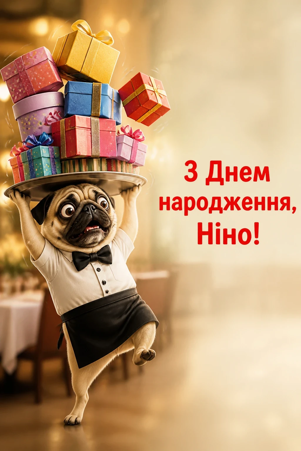 з днем народження ніна