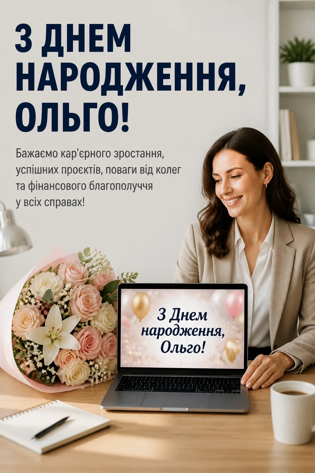 з днем народження ольга