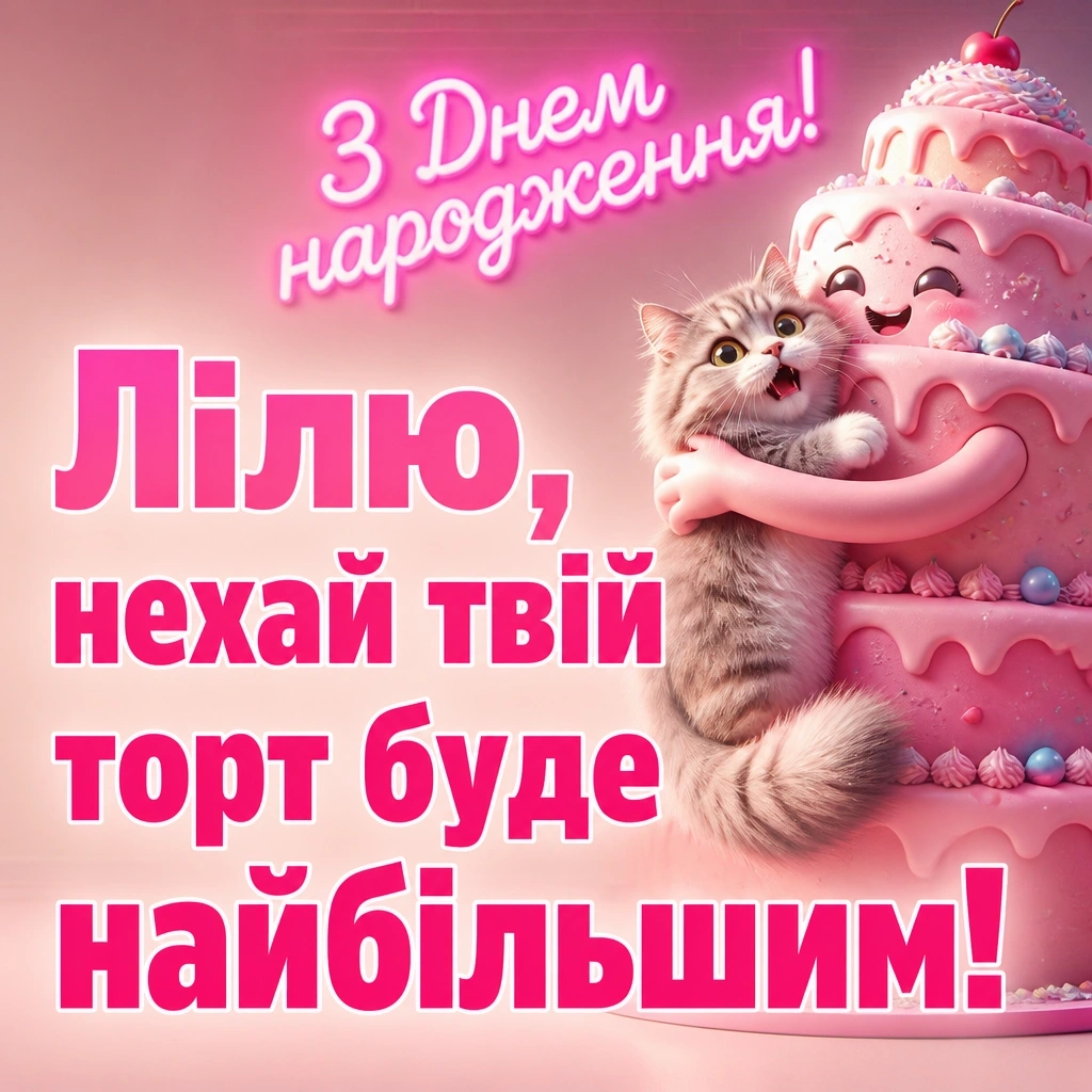 з днем народження ліля