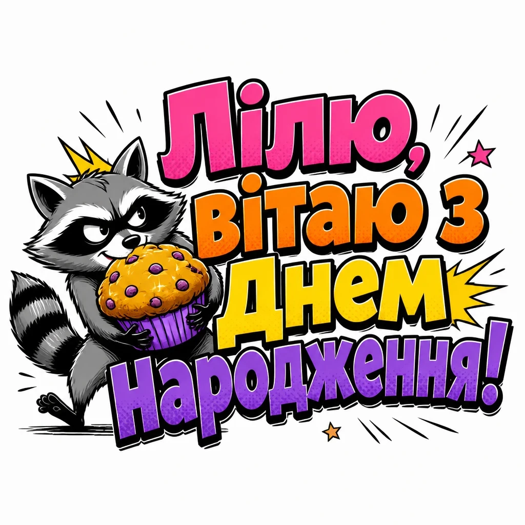 з днем народження ліля