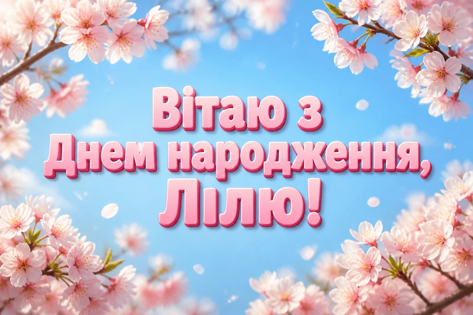 з днем народження ліля