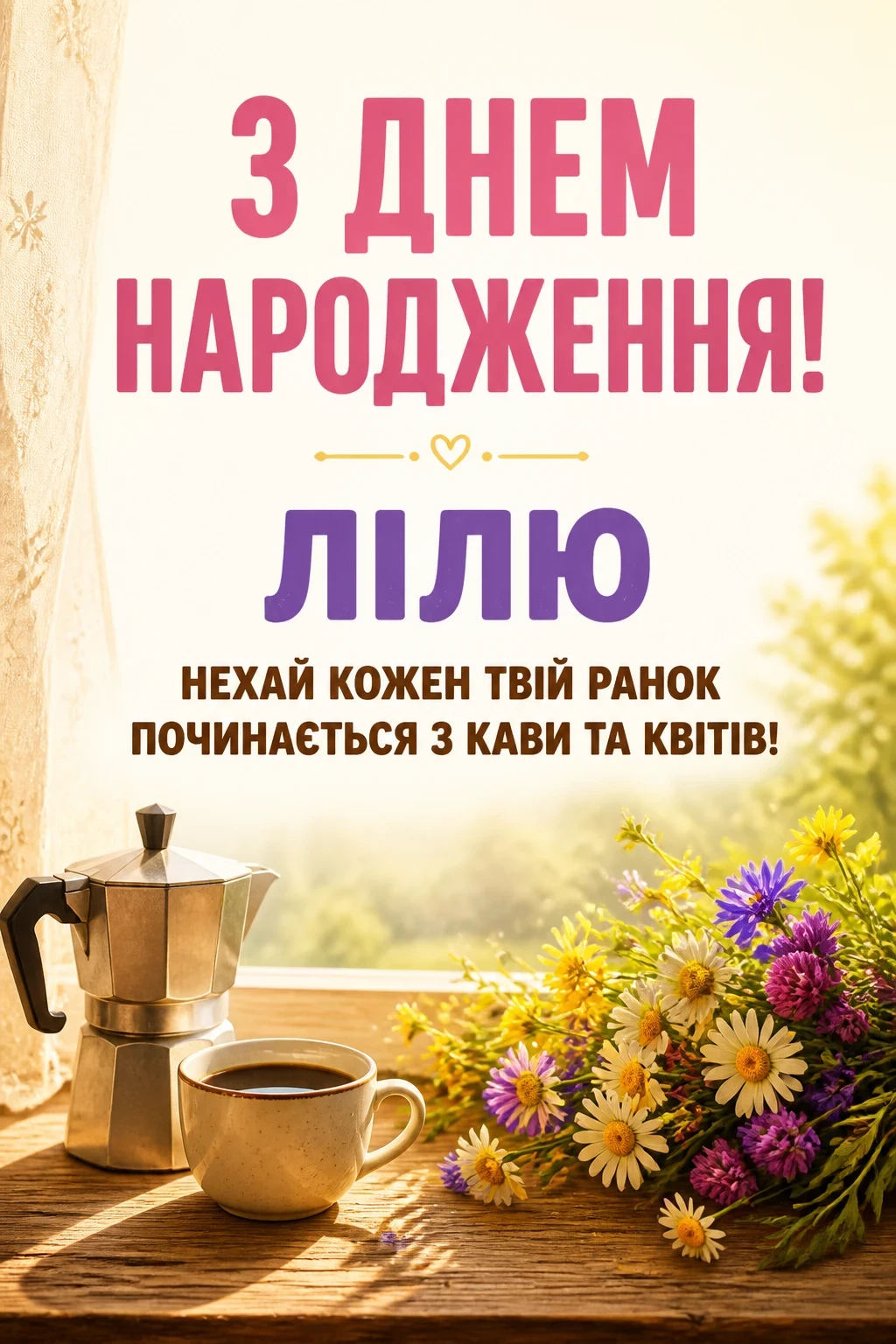 з днем народження ліля