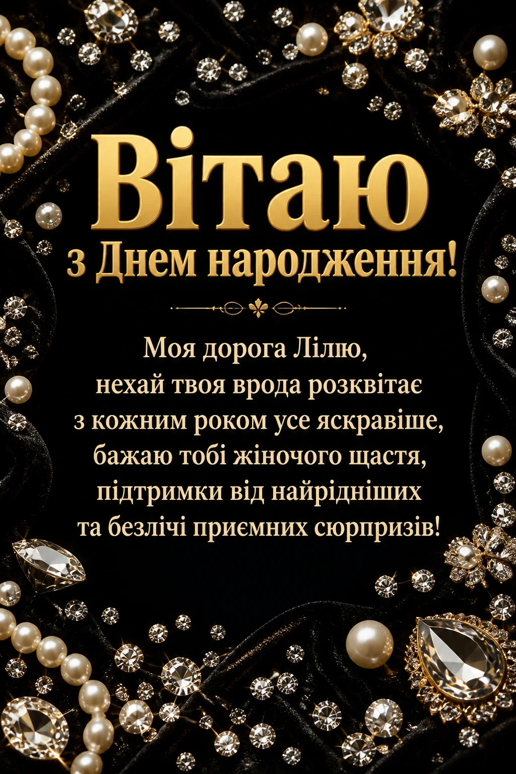 з днем народження ліля