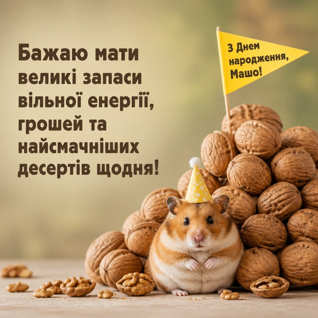 з днем народження маша