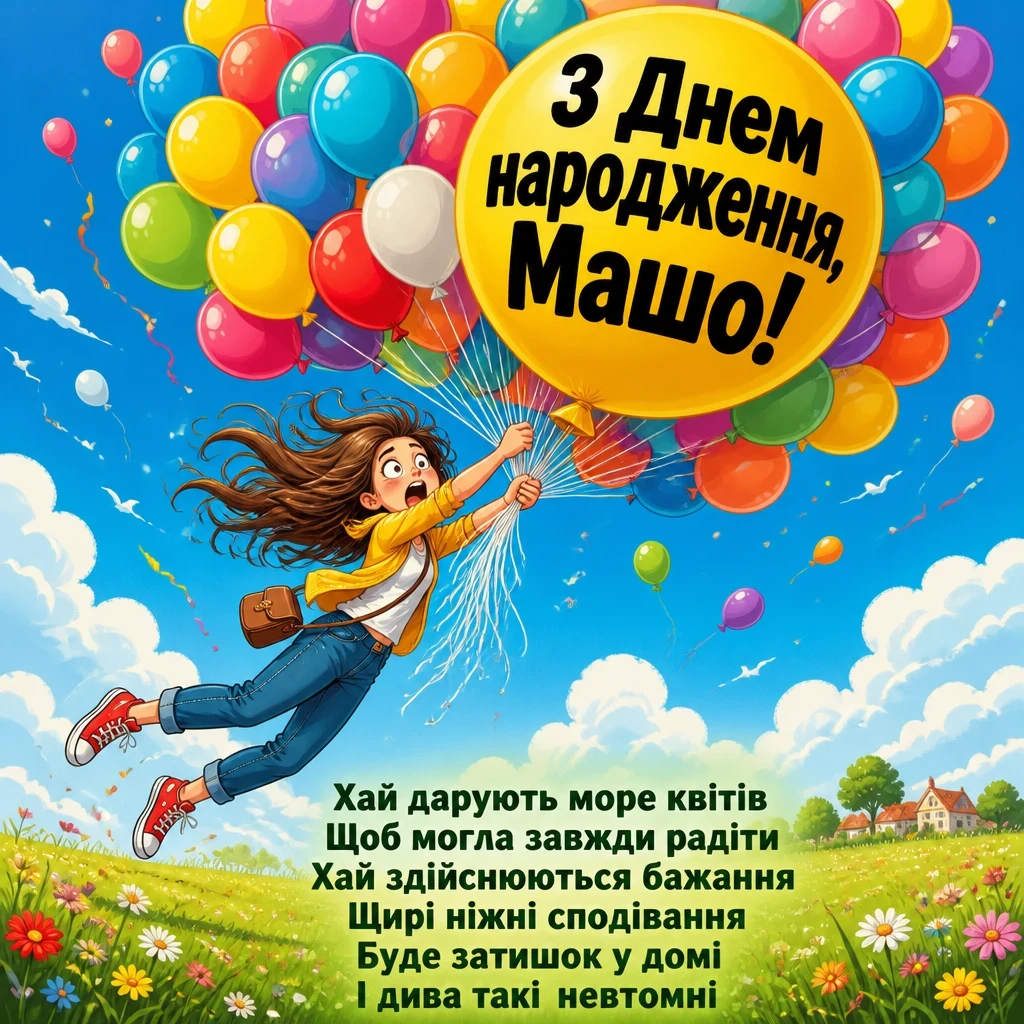 з днем народження маша