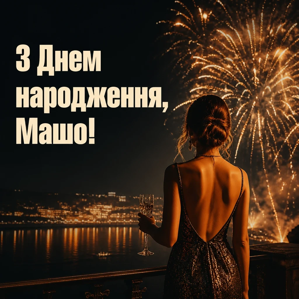 з днем народження маша