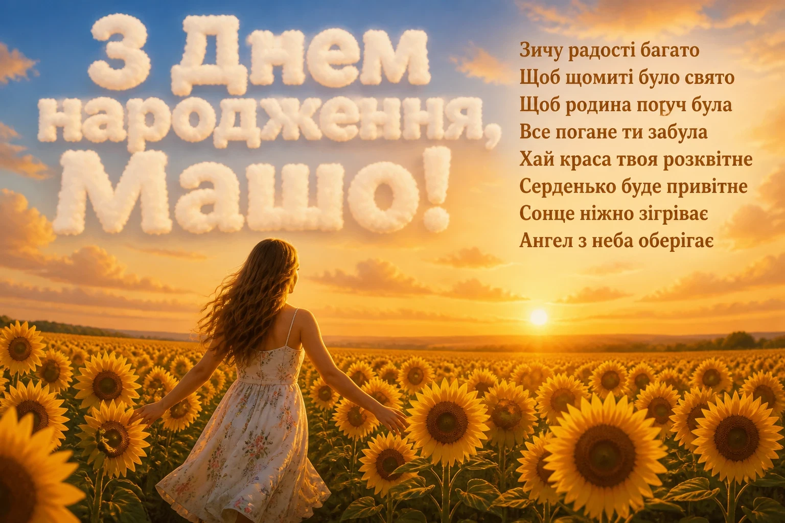 з днем народження маша