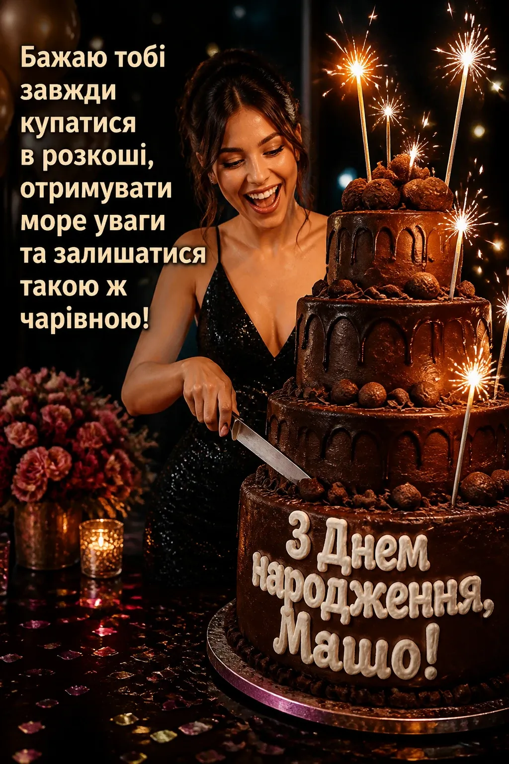 з днем народження маша