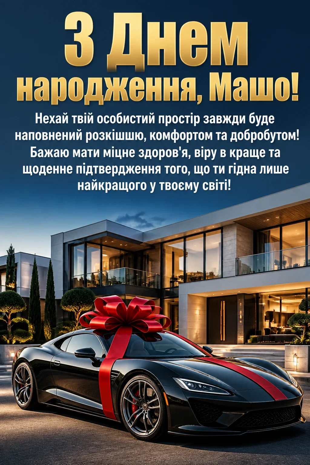 з днем народження маша