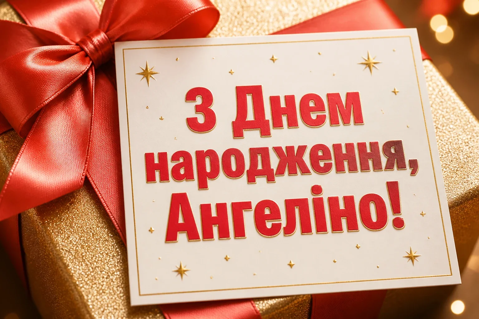 з днем народження ангеліна