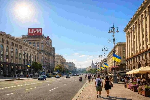 Температурні коливання у столиці: літо тішить комфортним теплом